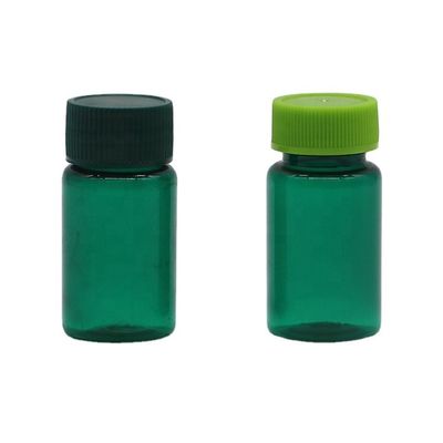 コラー素材 PET 20ml/CC 液体薬瓶 カップ付き