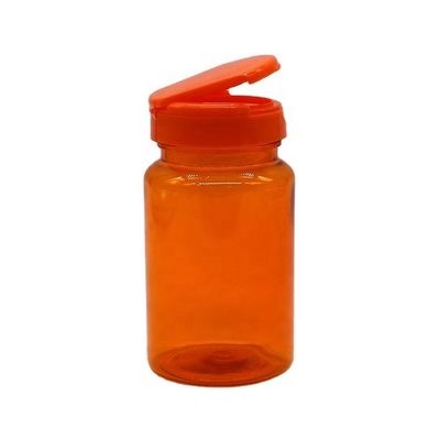 150ML PET カスタマイズ カラー カプセル ボトル フリップ トップ キャップ 生物分解薬 ボトル