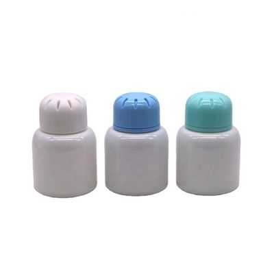 3OZ/90ml PET ホワイト プラスチック 香水 ボトル 螺旋蓋と熱密封付き 固体香水 ボトル