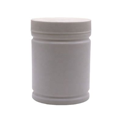 500ml HDPEプラスチック粉末容器 オーダーメイドシリンダー形ラベルステッカーデザイン