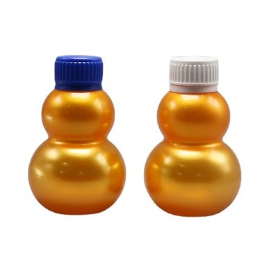 健康用品用 120ML PET 玉ねぎボトル カラーカスタマイズ可能なスクリューキャップと無料サンプル