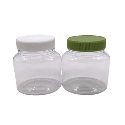 基礎材料 PET 250ml 食品用カラー調整可能なプラスチックボトル カフェ ペットフード