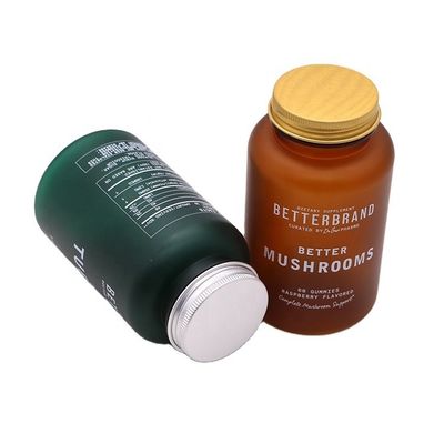 250ML パーソナライズ可能なPET 医療用プラスチックボトル 錠剤カプセル マット/フローズド色
