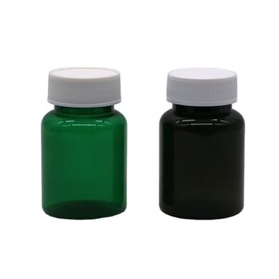 工業薬 50ml PETプラスチックボトル スクリューキャップとカスタムラベル印刷