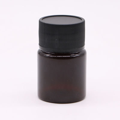 再生可能なBPAフリー素材 25ml PET 固体薬用プラスチック錠剤ボトル