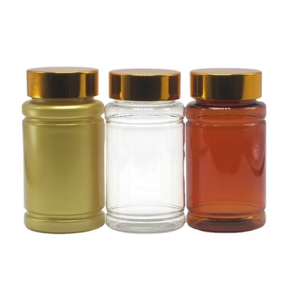 幼児耐性ステリルデザインのPETプラスチックボトル 錠剤 錠剤 カプセル 100ml
