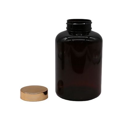 500mlのプラスチックPET薬剤容器のためのスクリューキャップとカスタマイズされたカラーラベルステッカー