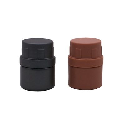 25ml ホワイト HDPE 空っぽ 再充填可能な固体薬剤カプセル 化学粉末