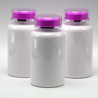 スクリューキャップ PET 200mL 処方薬局 薬剤容器のための白いプラスチックボトル