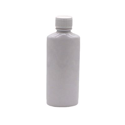 パーソナライズされた印刷 PET 口洗浄ボトル 200mL ホワイトキャップと印刷キャップ