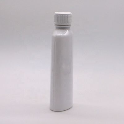 パーソナライズされた印刷 PET 口洗浄ボトル 200mL ホワイトキャップと印刷キャップ