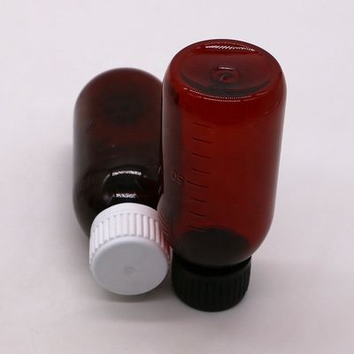 液体サプリメント メイプルシロップのためのスクリューキャップ100ml PETスケールボトル