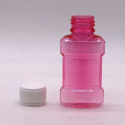 カスタマイズされたカラー印刷 75ml 口洗剤液体旅行サイズのためのPETプラスチックボトル