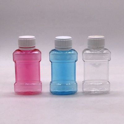 カスタマイズされたカラー印刷 75ml 口洗剤液体旅行サイズのためのPETプラスチックボトル