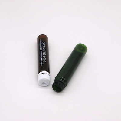偽装防止キャップ 1oz/30ml PET 緑茶色 口服用液体プラスチックボトル 医療用パッケージ