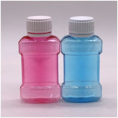 カスタマイズされたカラー印刷 75ml 口洗剤液体旅行サイズのためのPETプラスチックボトル