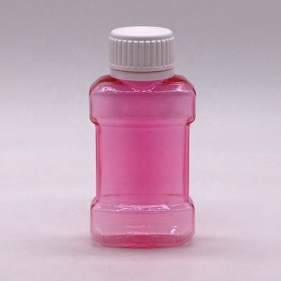 カスタマイズされたカラー印刷 75ml 口洗剤液体旅行サイズのためのPETプラスチックボトル