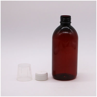 身体素材 PET 300ml PET 空き咳シロップボトル