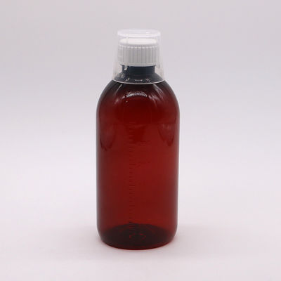身体素材 PET 300ml PET 空き咳シロップボトル