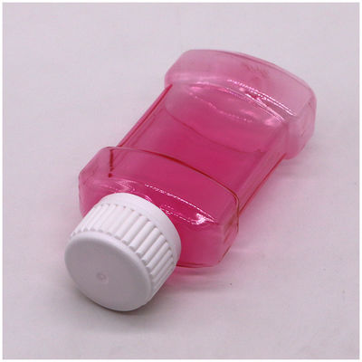 75ml PET液体プラスチックマウスウォッシュボトル オーダーメイド色のマウスウォッシュ液体