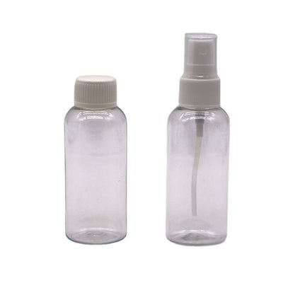 60ml PET オイルポンプ ボトル プラスチックスプレーボトル アルコール容器 携帯スプレー容器