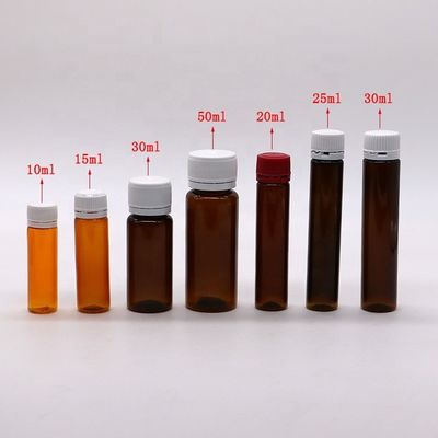 身体素材 PET 50ml 医療用パッケージと口服用液体用プラスチック液体ボトル