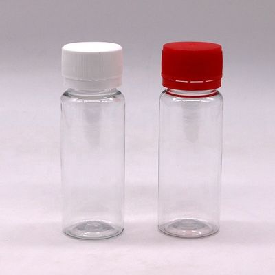 身体素材 PET 50ml 医療用パッケージと口服用液体用プラスチック液体ボトル