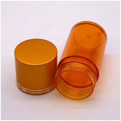 70mL 透明なPETボトル 錠剤/カプセル/錠剤 固体医薬品 密封型 スクリューキャップ