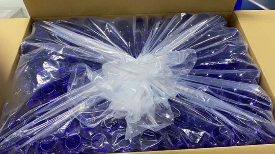 安全に保存する 補給剤 120mL 4oz 透明アンバー錠剤容器とキャップ