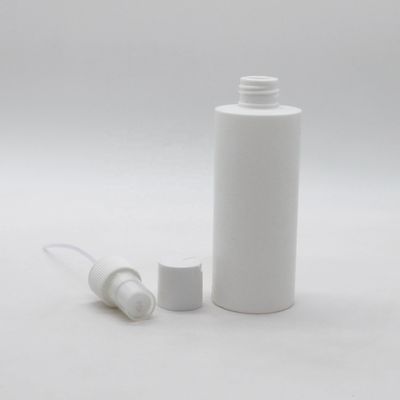 ローション液体貯蔵用の200ml HDPEプラスチックスプレーボトル スクリューキャップとディスクトップキャップ