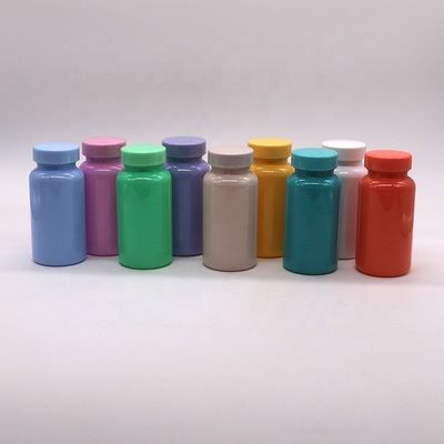 150mL/5oz カスタマイズされたPETボトル 錠剤/カプセル/粉末/錠剤薬とエボスキャップ