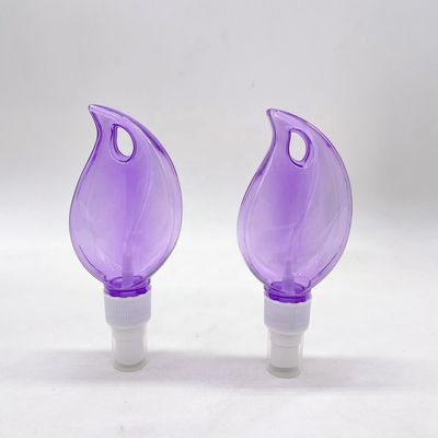 PET ハート / 葉形 プラスチックスプレーボトル 掛ける鍵鎖 ネックレス 素材 PET
