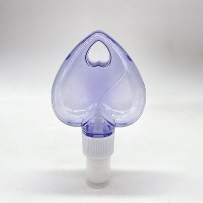 PET ハート / 葉形 プラスチックスプレーボトル 掛ける鍵鎖 ネックレス 素材 PET