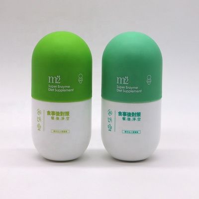 固体粉末カプセル 錠剤容器のためのスクリューキャップ 180ml 空のマットプラスチックボトル