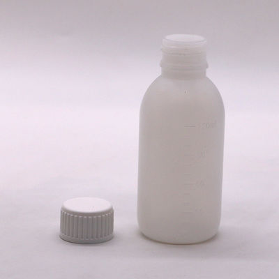 スクリューキャップ 120mL/4oz PEシロップボトル カスタマイズされたカラー薬液体パッケージング