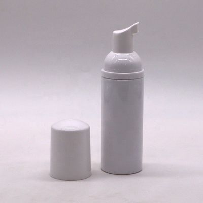 プラスチックのパッケージ ミニ旅行瓶 50ml パーソナライズされたロゴ付きPETムース泡瓶