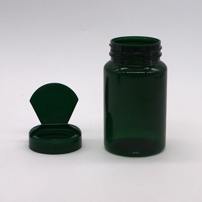 PET 150ml ボトル 広口 プラスチック 空瓶 5オンス カプセル コンテナ フリップキャップ