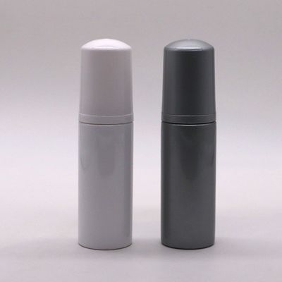 プラスチックのパッケージ ミニ旅行瓶 50ml パーソナライズされたロゴ付きPETムース泡瓶