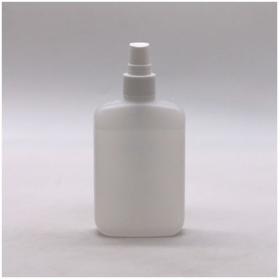120ml HDPE フラット・スクエア コスメティックボトル カスタムカラーとスパイラル・フリップ・オーバー蓋付き