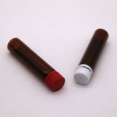 医療用製品のためのペットプラスチック口腔液体ボトル 20ML/20CC 改ざん防止キャップ