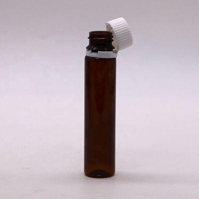 医療用製品のためのペットプラスチック口腔液体ボトル 20ML/20CC 改ざん防止キャップ