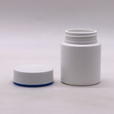 100ml HDPE プラスチック製薬瓶 カプセル錠剤ホルダーのための直角丸いボトル