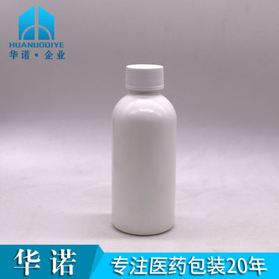 カスタマイズされたラベル 200ml HDPE 塩水と口洗剤のための空口液体ボトル