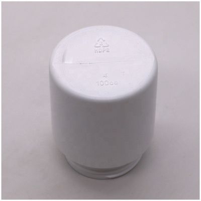 100ml HDPE プラスチック製薬瓶 カプセル錠剤ホルダーのための直角丸いボトル