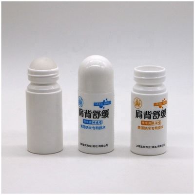 50ml/50cc HDPE ホワイト プラスチック 丸い形 ボトル 上 ロール 他の 化粧品 必須