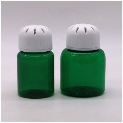 3OZ/90ml PET ホワイト プラスチック 香水 ボトル 螺旋蓋と熱密封付き 固体香水 ボトル
