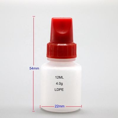 GMP 会社で製薬のためのカスタムラベル 12ml LDPE 圧縮眼滴瓶