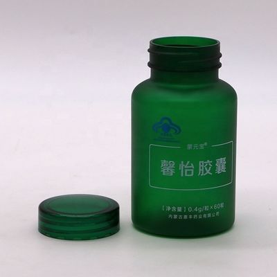 150CC PETマット/冷凍緑色プラスチックボトル,子供防止キャップとラベルステッカー