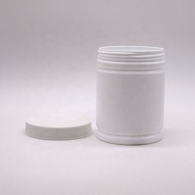 500ml HDPEプラスチック粉末容器 オーダーメイドシリンダー形ラベルステッカーデザイン
