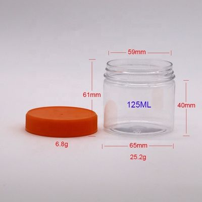 スライム や 美容 製品 を 保存 する 便利 な 広口 の PET プラスチック 容器